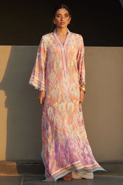 Solana Sunset Crepe Kaftan