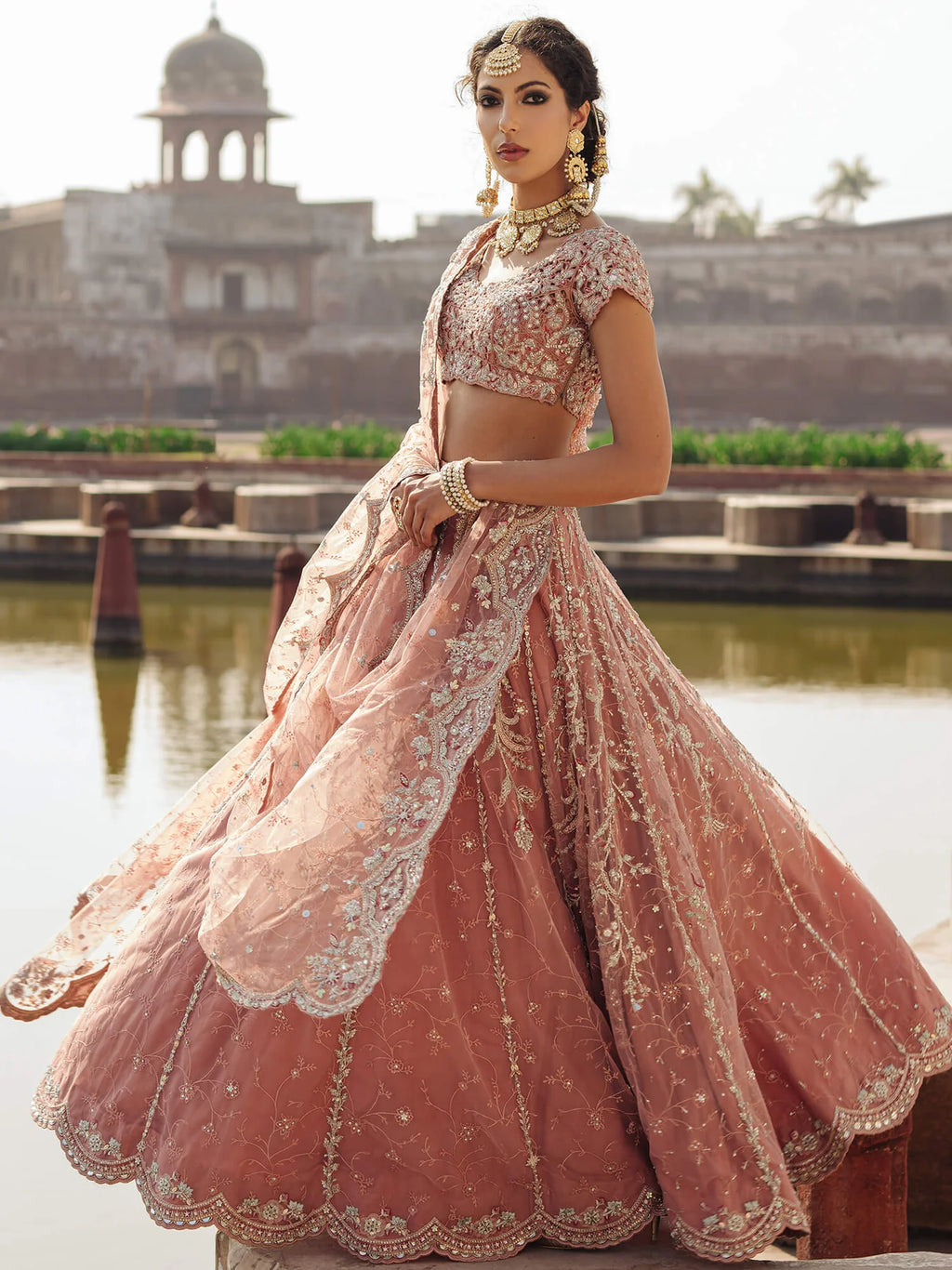 Chai Pink Lehenga