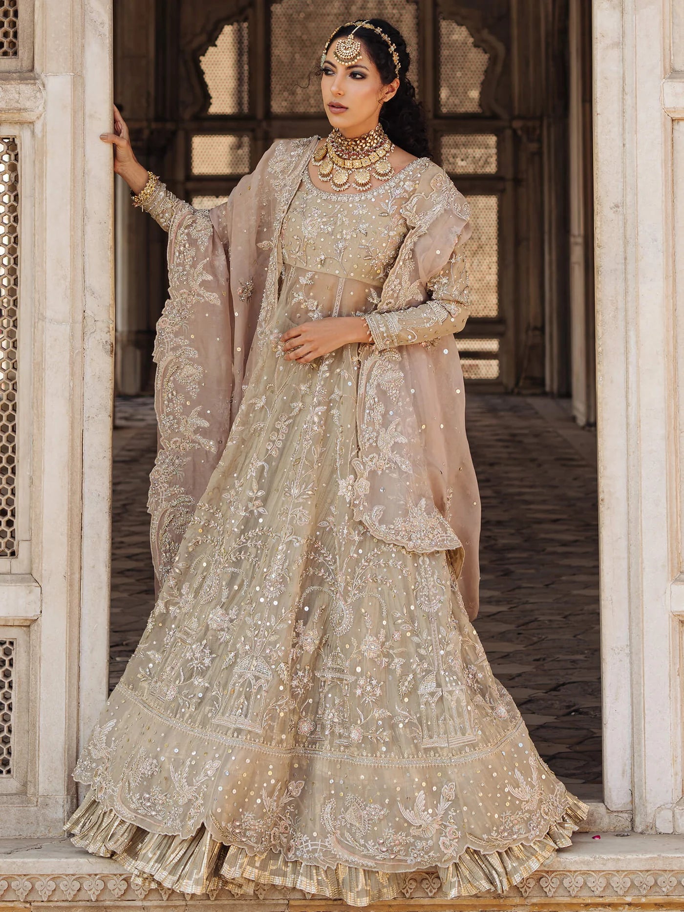 Sand Peshwas Lehenga